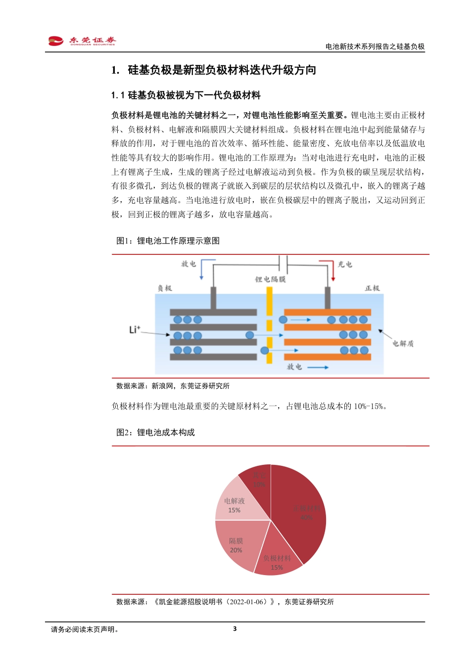 东莞证券：电池新技术-新型负极材料迭代方向， 前景可期.pdf_第3页