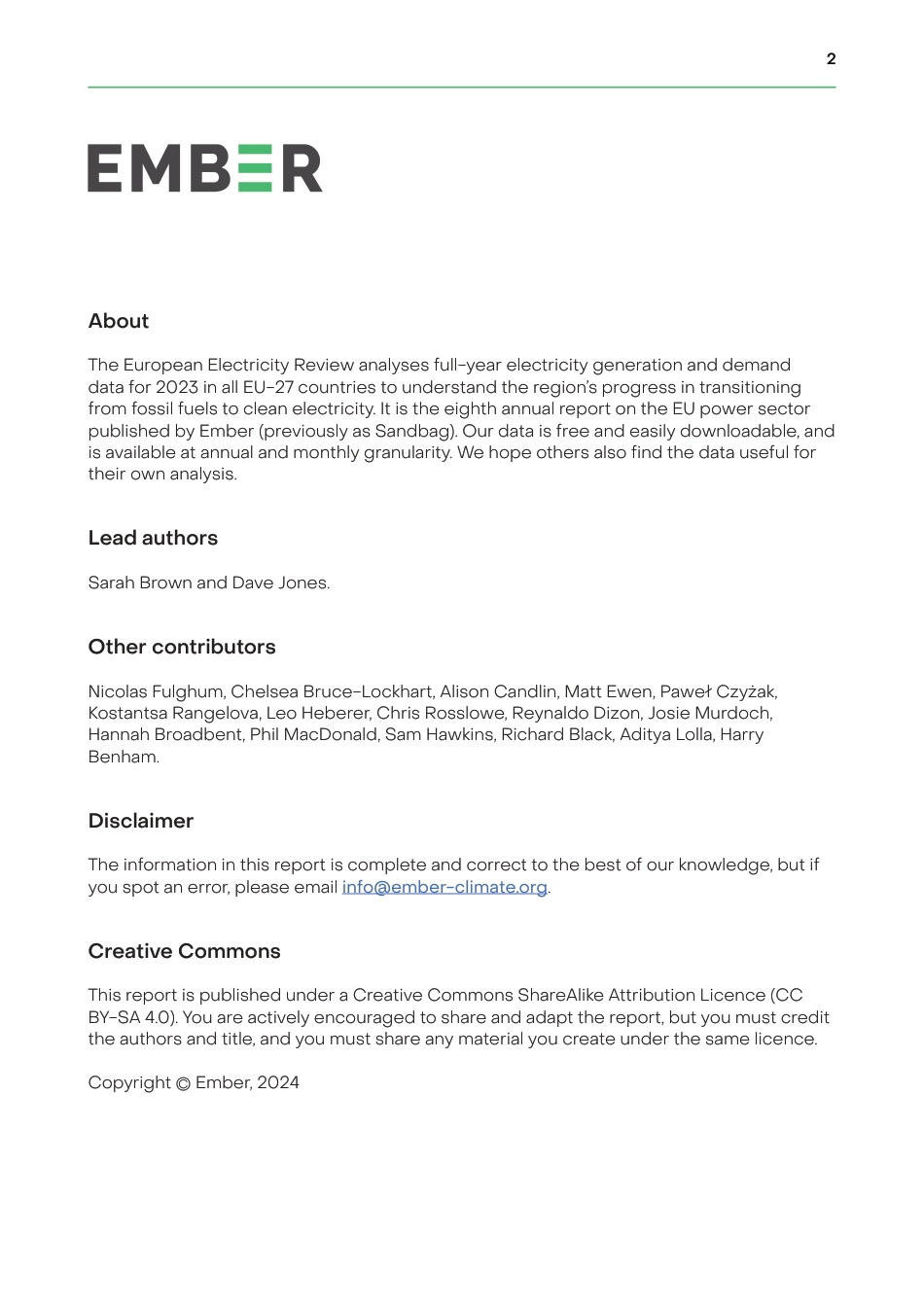 欧洲电力回顾2024（英文版）--Ember.pdf_第2页