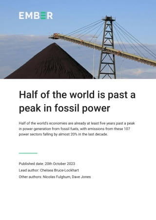 全球半数经济体化石燃料发电已达峰.pdf