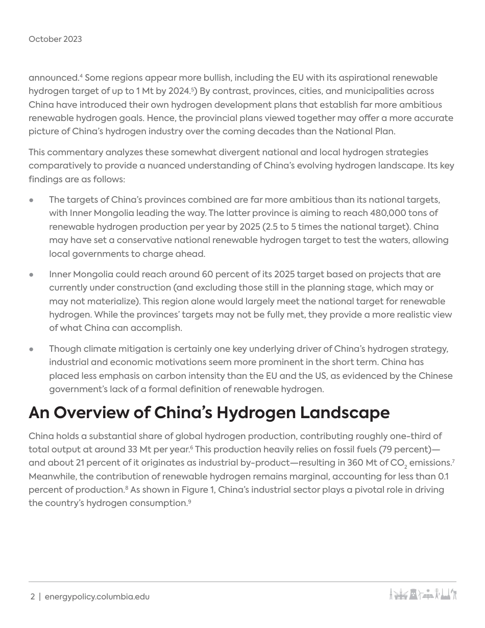 中国的氢能战略：国家与地区规划（英文版）--SIPA.pdf_第2页