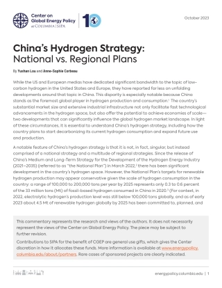 中国的氢能战略：国家与地区规划（英文版）--SIPA.pdf