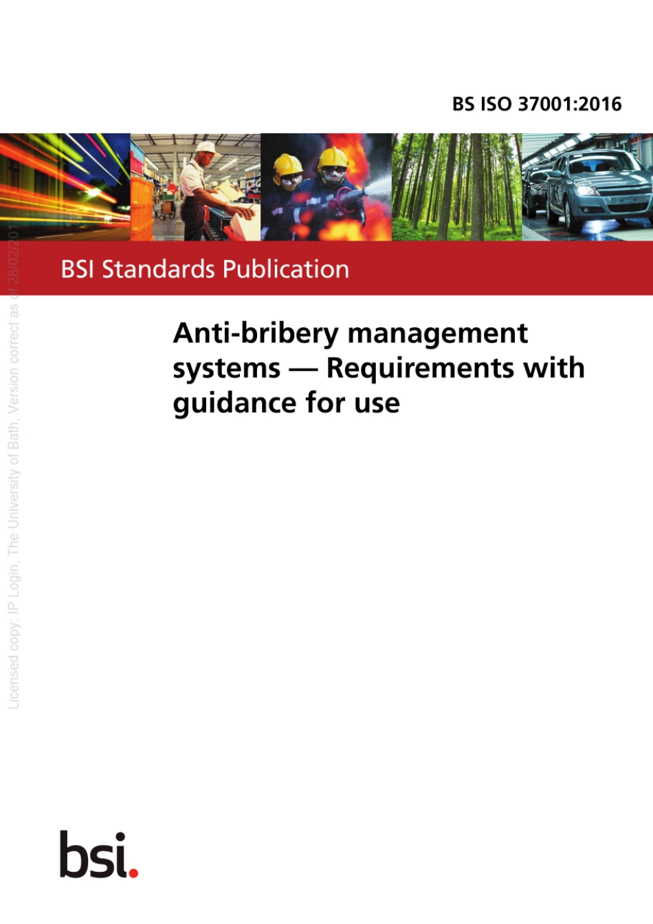 BS ISO 37001 2016.pdf_第1页