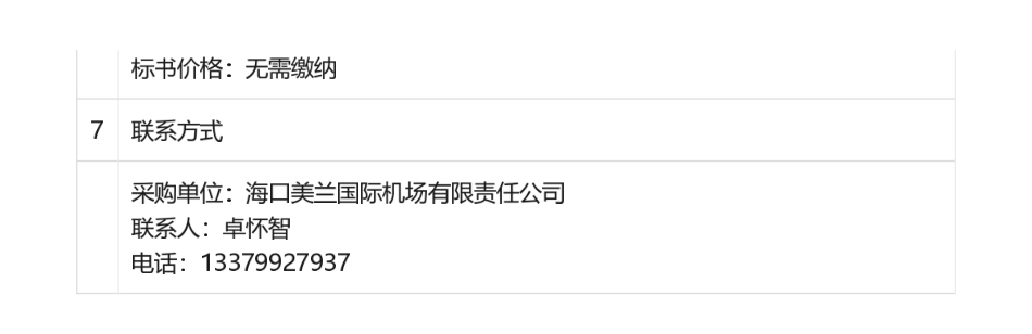 【招标】碳方案45.57万-美兰机场碳达峰行动方案采购项目招标公告_第3页