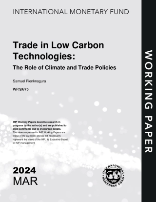 IMF-低碳技术贸易：气候和贸易政策的作用（英）-2024.3-30页