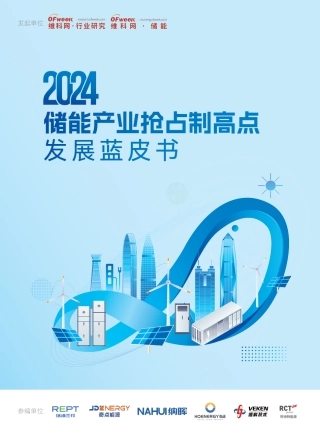 2024年储能产业抢占制高点发展蓝皮书
