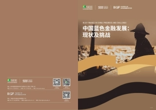 中国蓝色金融发展：现状及挑战