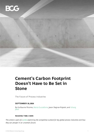 2024水泥行业零碳发展报告（英文版）