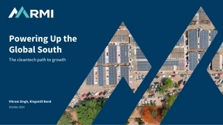 为全球南方提供动力清洁技术的增长之路（英文版）