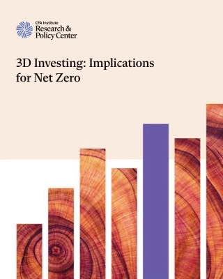 CFA Institute：2024年3D投资：净零排放的启示报告（英文版）