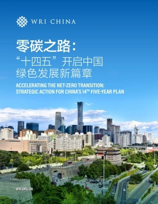 零碳之路： “十四五”开启中国绿色发展新篇章
