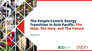 2024年亚太地区以人为本的能源转型研究报告：现状、策略与未来展望（英文版）