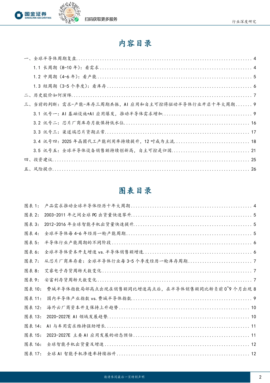 国金证券：2025年：AI应用和自主可控将持续驱动半导体周期上行_第2页