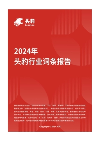 企业竞争图谱：2024年低空照明
