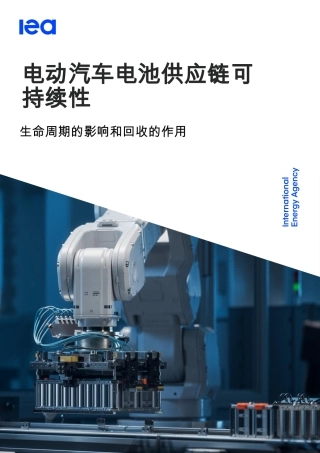 电动汽车电池供应链可持续性：生命周期的影响和回收的作用