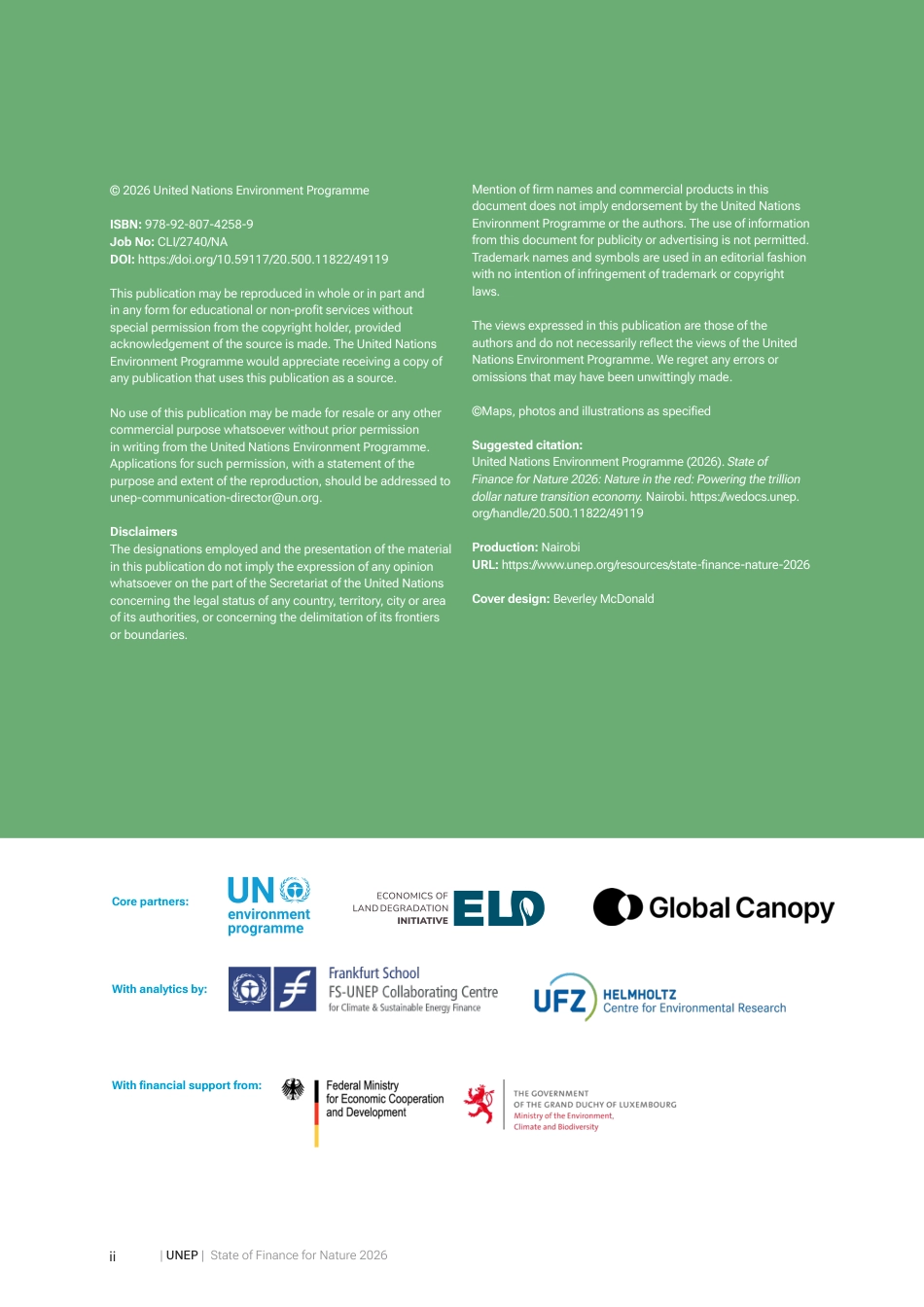 【英文】联合国环境署：2026年全球自然融资报告_第2页