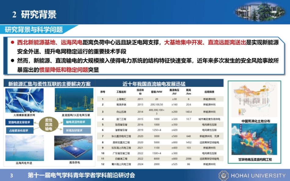 河海大学PPT:新能源柔性直流系统主动支撑与稳定控制技术_第3页