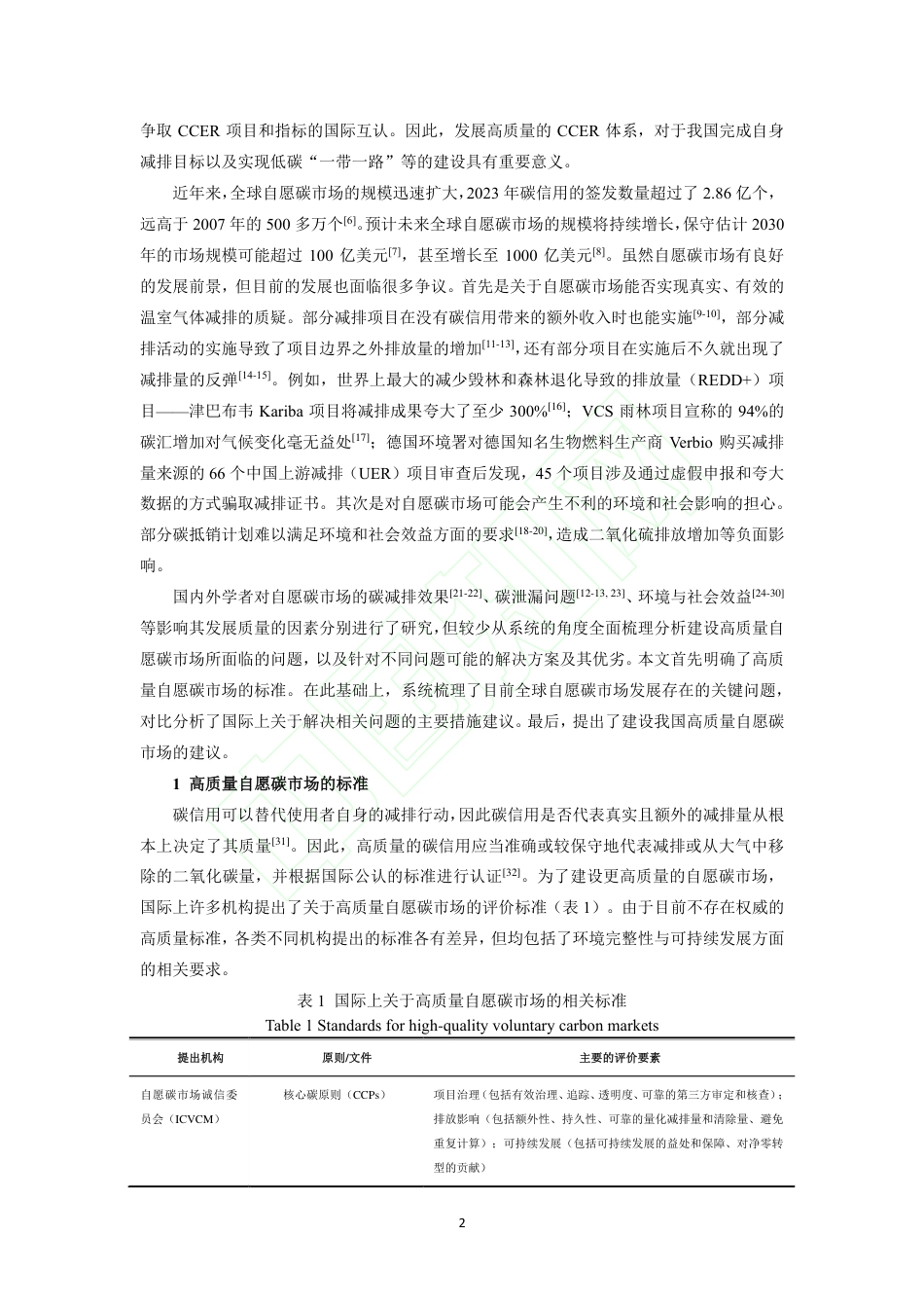 全球自愿碳市场发展中的关键问题及对我国自愿碳市场建设的启示_第3页