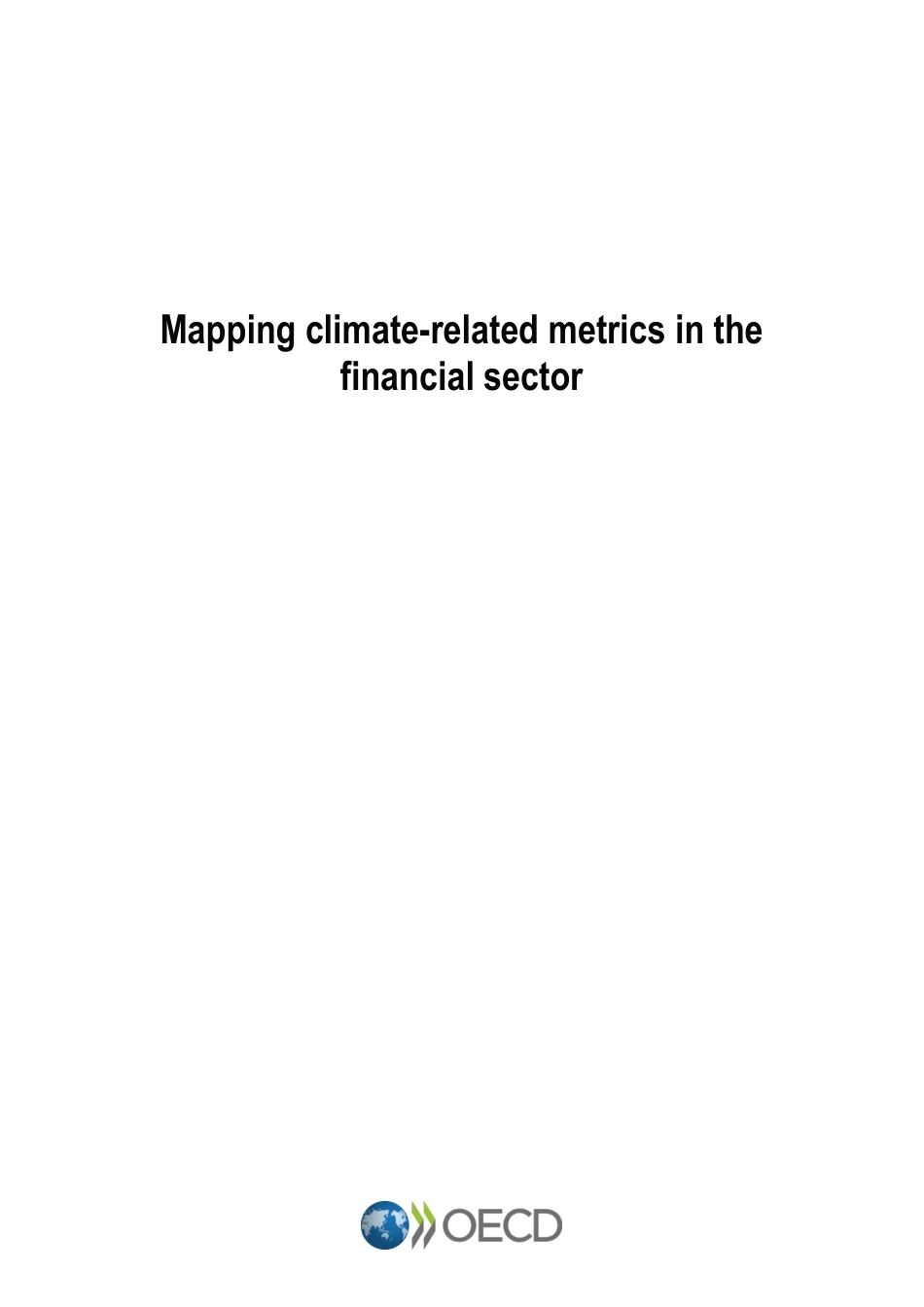 【英文】经合组织OECD：金融行业气候披露报告_第3页