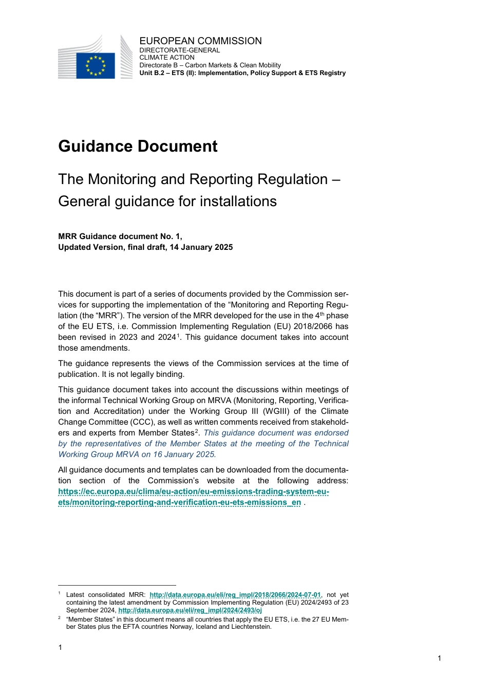 【英文】欧盟委员会：监测和报告法规-安装的一般指导_第1页