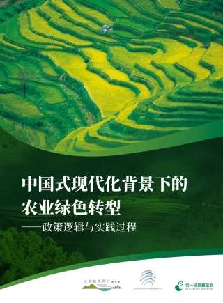 合一绿色基金会：中国式现代化背景下的农业绿色转型——政策逻辑与实践过程